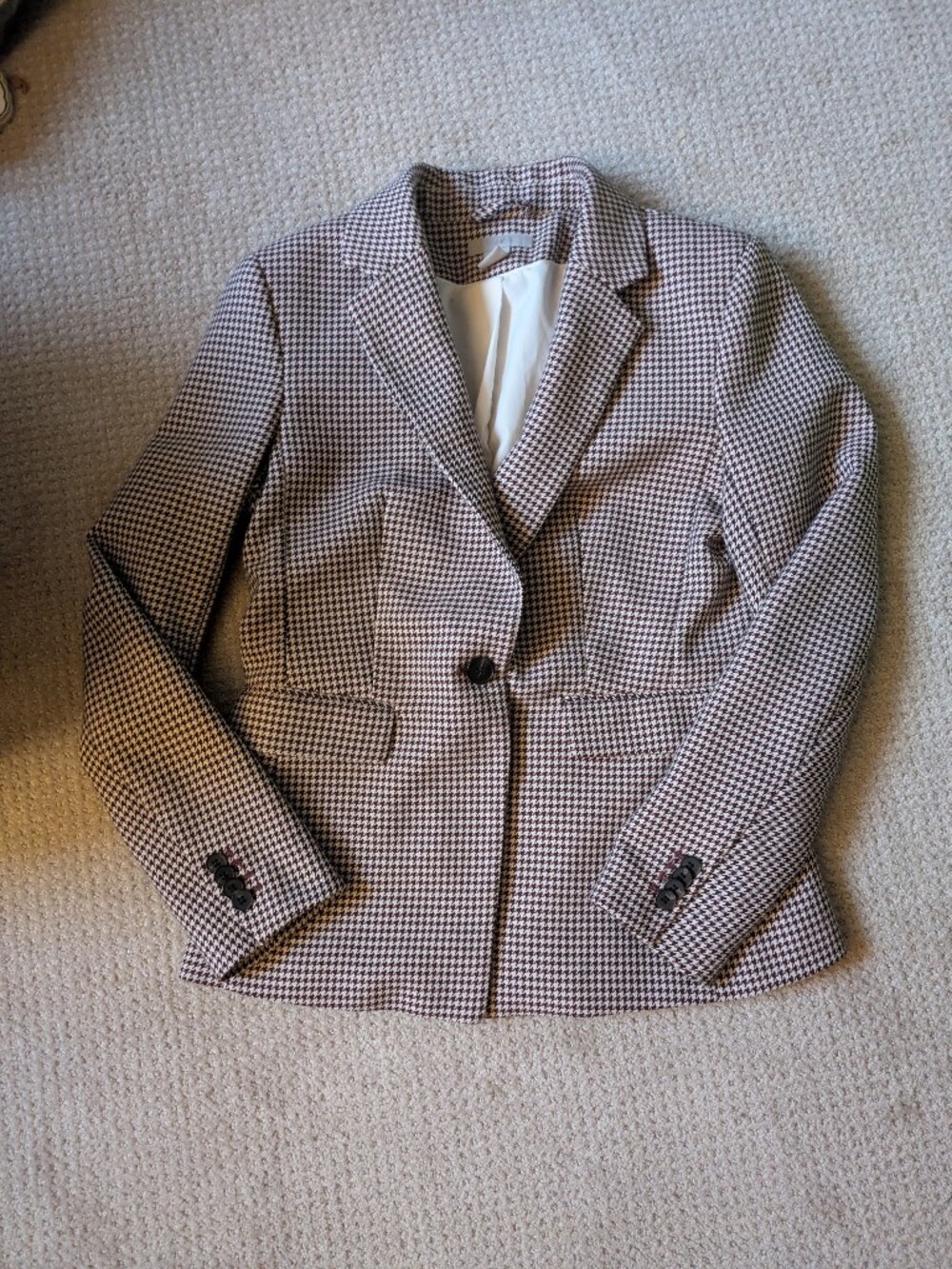 H&M Houndstooth Blazer